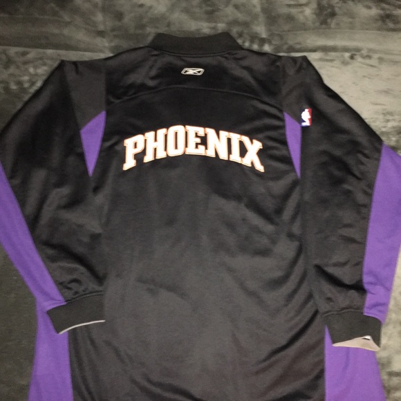 Vintage NBA AUTHENTIC Phoenix Suns Reebok Warm Up Steve Nash Era EXTREMELY RARE - Picture 4 of 6